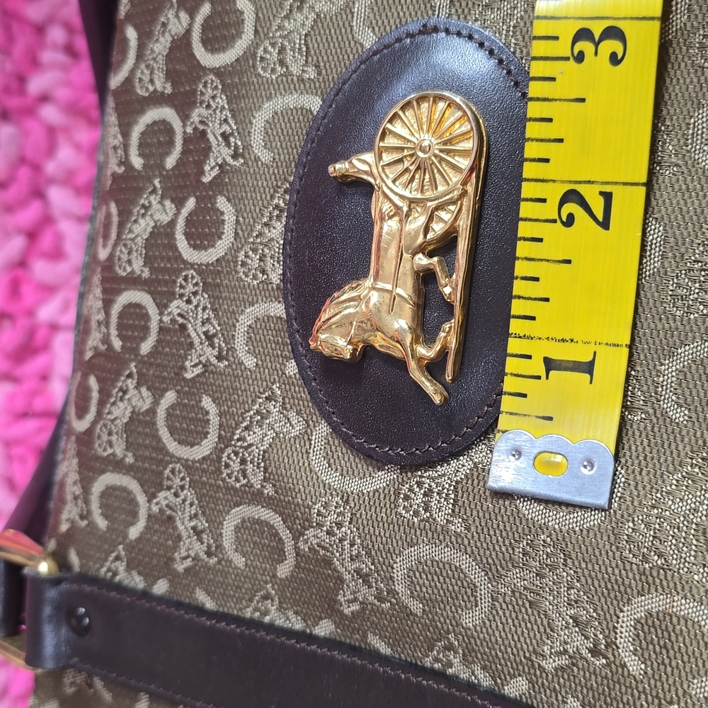 Celine Vintage Brown Monogram Duffel Bag - Picture 12 of 12
